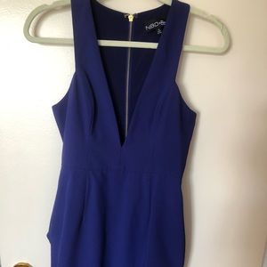 NBD x Naven Blue Cocktial Dress